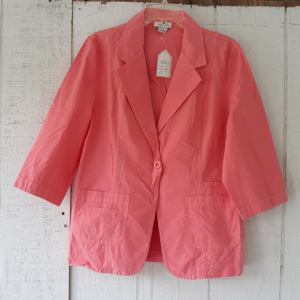NWT Begonia Med Style Inspiration Jacket.